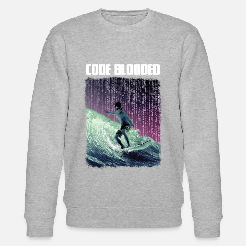 Code sanglé - Sweat bio CHANGER Stanley/Stella Unisexe - gris chiné