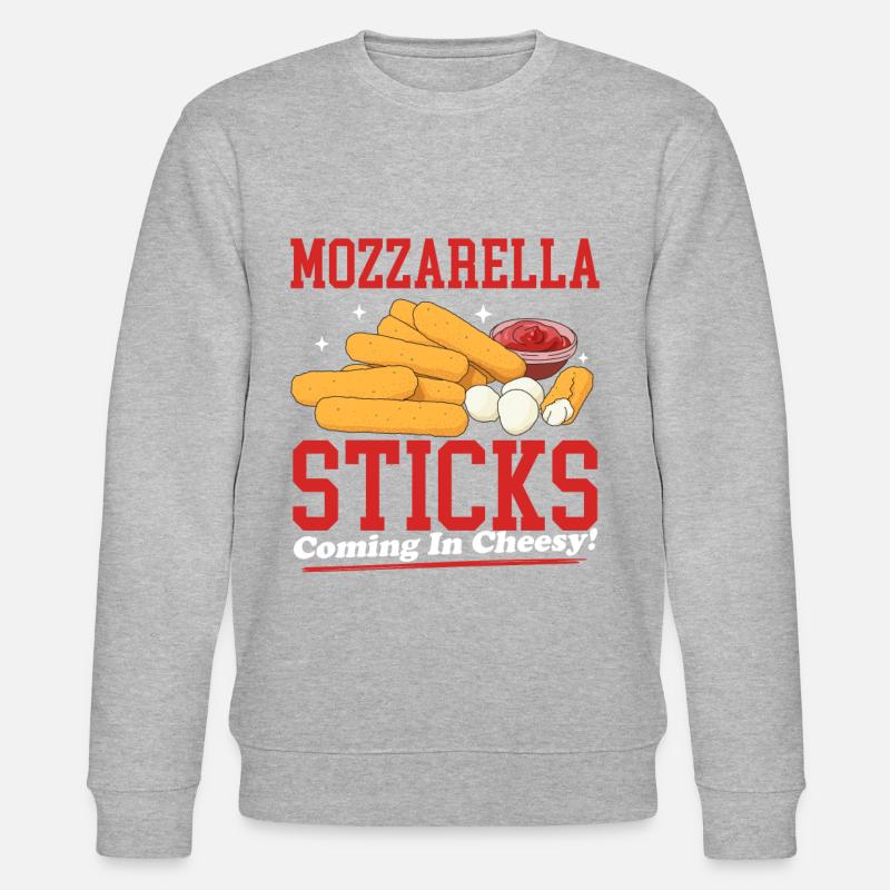 Mozzarella Sticks | Käse Liebhaber Geschenk - Stanley/Stella Unisex Bio-Sweatshirt CHANGER  - undefined