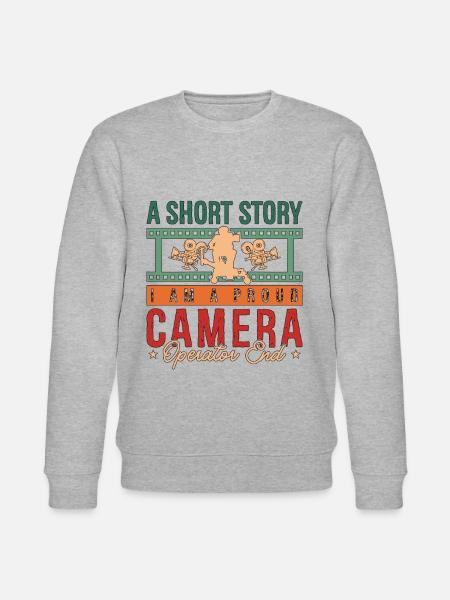 Operator kamery Krótka historia Jestem producentem wideo - Ekologiczna bluza unisex Stanley/Stella CHANGER  - 