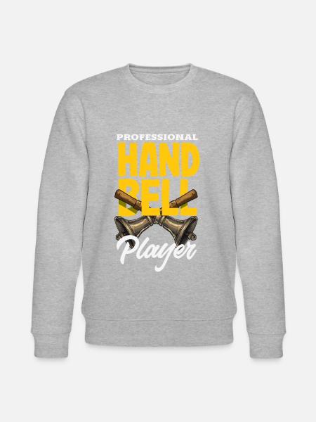Chormusikinstrument Handglocke - Stanley/Stella Unisex Bio-Sweatshirt CHANGER  - Grau meliert