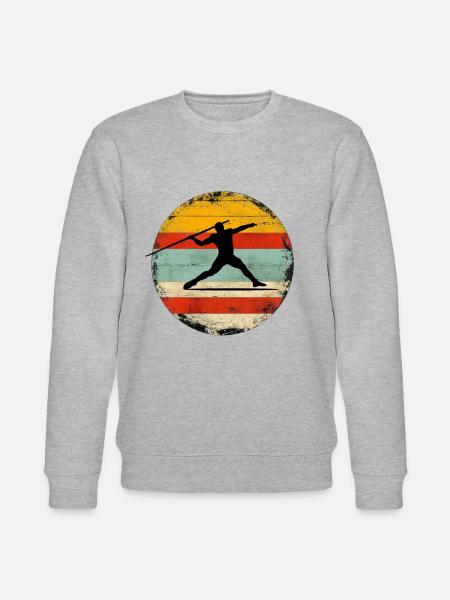 Javelin Throw 6 - Stanley/Stella CHANGER Unisex Organic Sweatshirt - heather grey