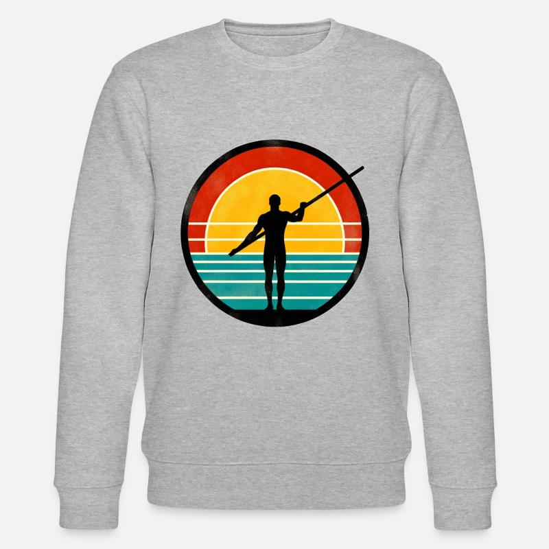 Pole Vault - Stanley/Stella Unisex Bio-Sweatshirt CHANGER  - Grau meliert