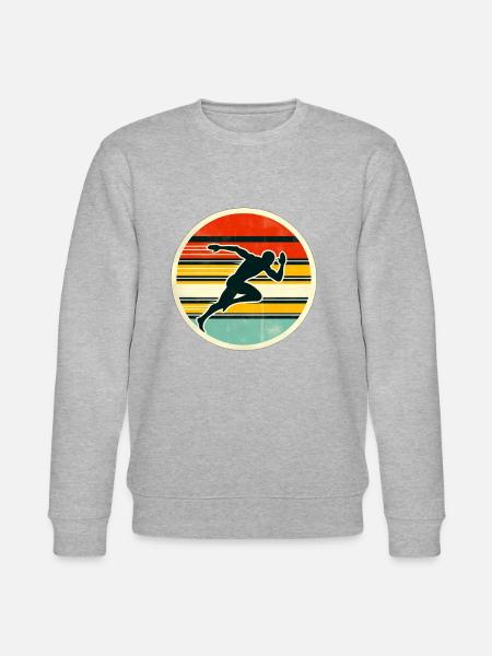 Sprinter - Track And Field 4 - Stanley/Stella CHANGER Unisex Organic Sweatshirt - heather grey