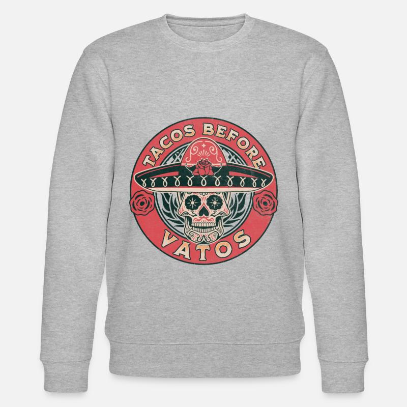 Taco - Stanley/Stella Unisex Bio-Sweatshirt CHANGER - Grau meliert
