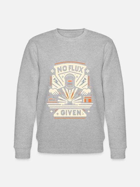 No Flux Given 16 - Stanley/Stella CHANGER Unisex Organic Sweatshirt - heather grey
