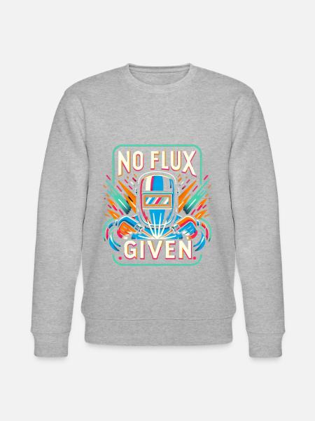 No Flux Given 12 - Stanley/Stella CHANGER Unisex Organic Sweatshirt - heather grey