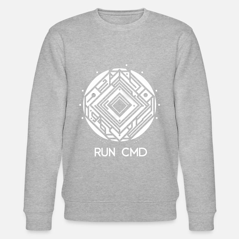 Run Cmd 32 - Stanley/Stella CHANGER Unisex Organic Sweatshirt - heather grey