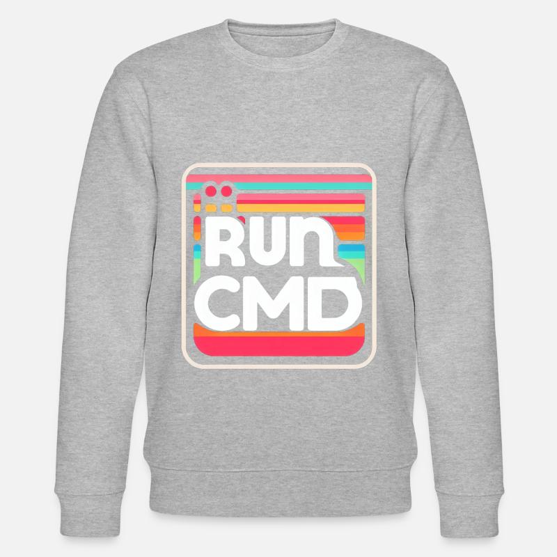 Exécuter Cmd 35 - Sweat bio CHANGER Stanley/Stella Unisexe - gris chiné