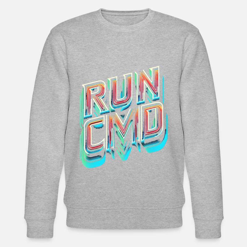 Exécuter Cmd 39 - Sweat bio CHANGER Stanley/Stella Unisexe - gris chiné