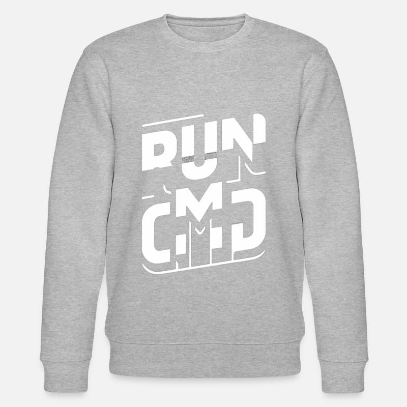 Run Cmd 37 - Stanley/Stella Unisex Bio-Sweatshirt CHANGER  - Grau meliert