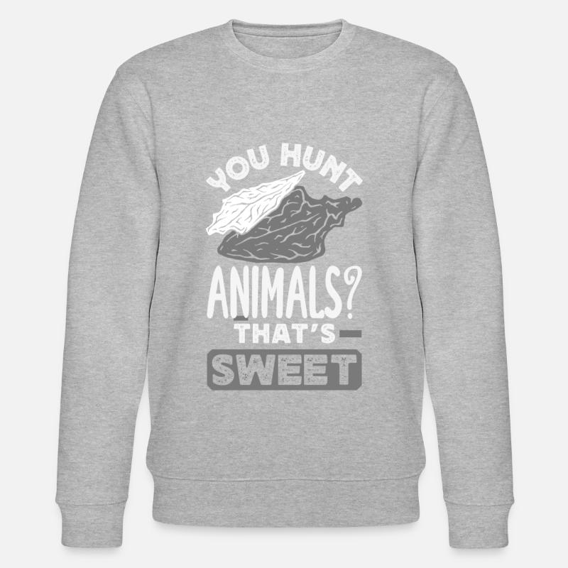 Arrowhead Hunter Archery Arrowhead - Stanley/Stella CHANGER Unisex Organic Sweatshirt - heather grey