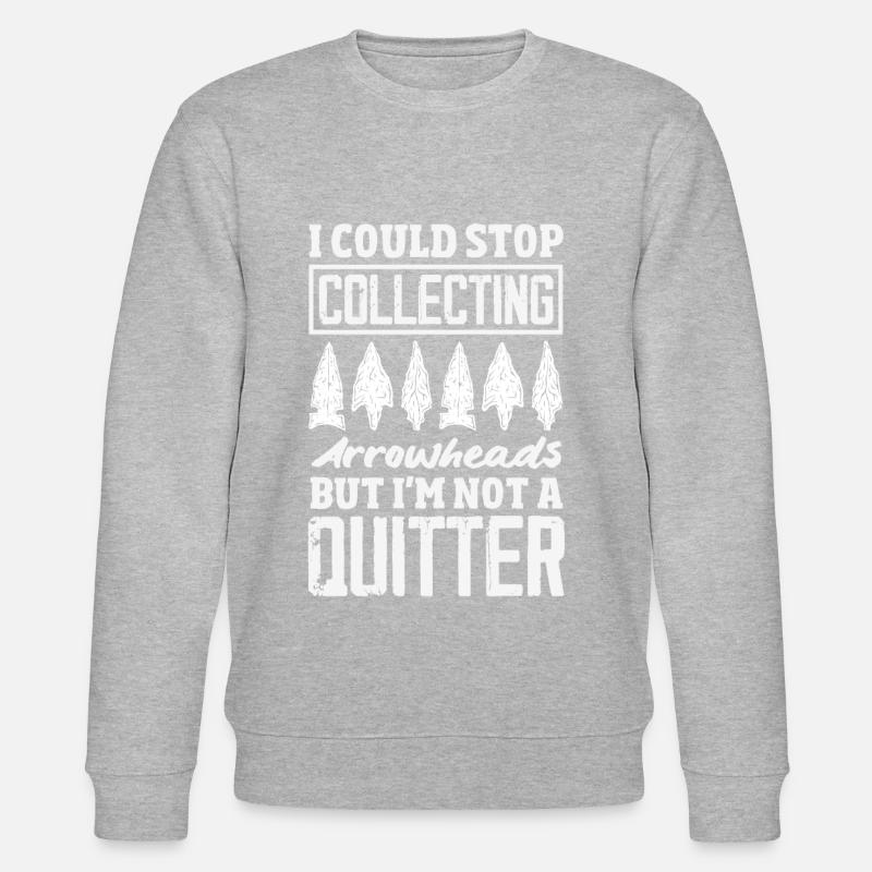 Arrowhead Hunter Archery Arrowhead - Stanley/Stella CHANGER Unisex Organic Sweatshirt - heather grey