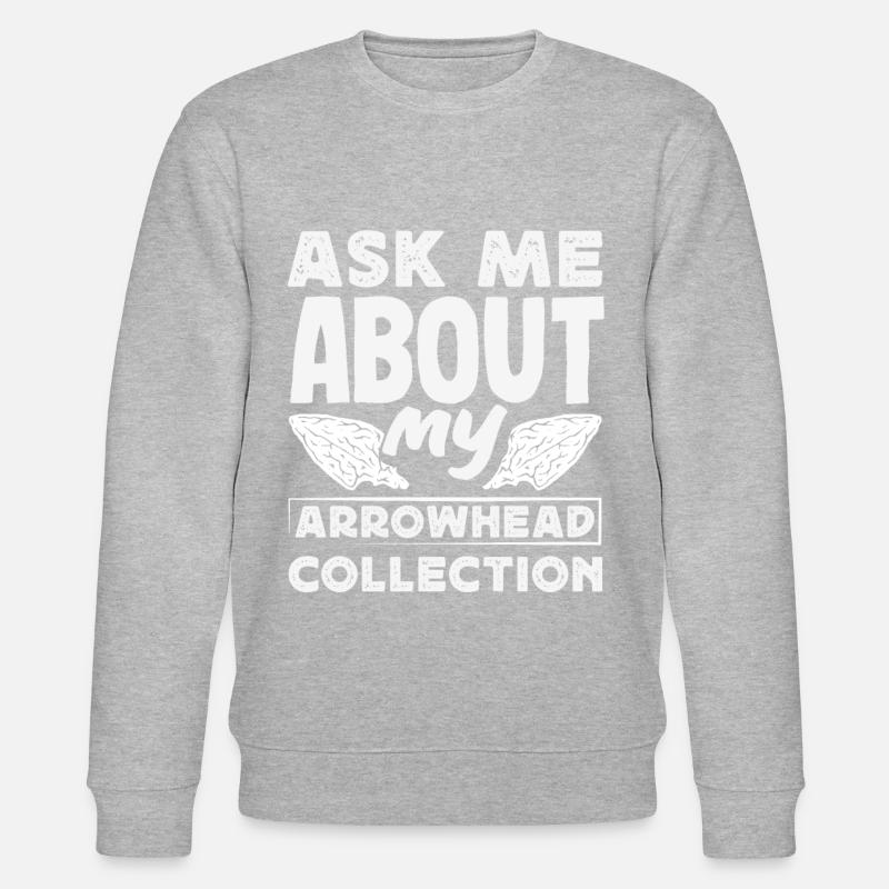 Arrowhead Hunter Archery Arrowhead - Stanley/Stella CHANGER Unisex Organic Sweatshirt - heather grey