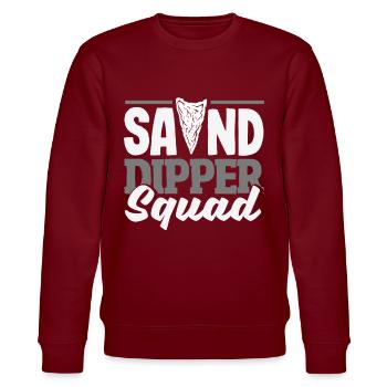 Arrowhead Hunter Archery Arrowhead - Stanley/Stella CHANGER Unisex Organic Sweatshirt - burgundy - Front - Nik (191cm) & Marisol (170cm)
