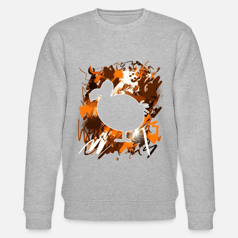 Dodo - Stanley/Stella Unisex Bio-Sweatshirt CHANGER  - Grau meliert