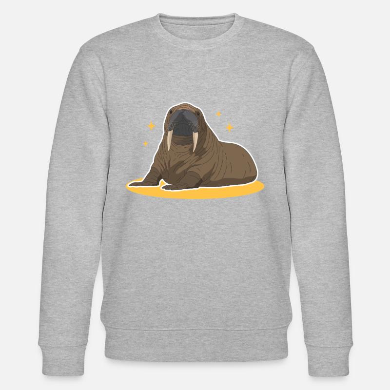 Walross Walrus | Walroß Walrosse Geschenk - Stanley/Stella Unisex Bio-Sweatshirt CHANGER  - undefined