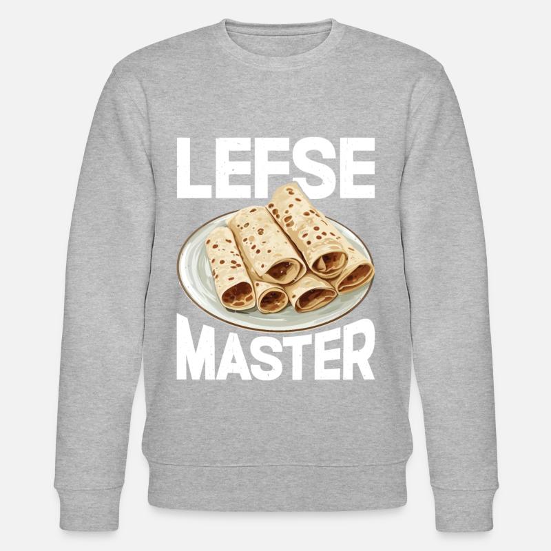 Lefse Master 31 - Stanley/Stella CHANGER Unisex Organic Sweatshirt - heather grey