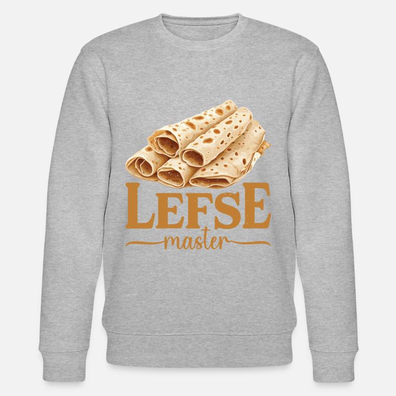 Lefse Master 32 - Stanley/Stella Unisex Bio-Sweatshirt CHANGER  - Grau meliert