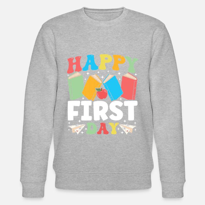 Englischlehrer Englischlerner ELL-Lehrer - Stanley/Stella Unisex Bio-Sweatshirt CHANGER  - Grau meliert