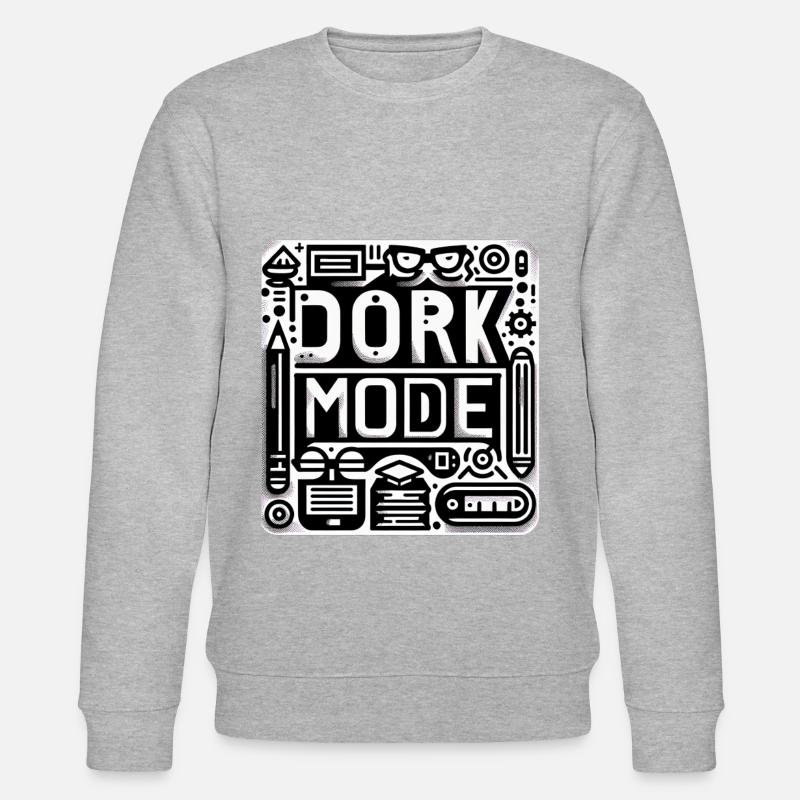 Mode Dork 11 - Sweat bio CHANGER Stanley/Stella Unisexe - gris chiné