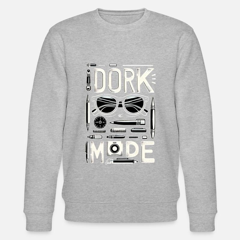 Dork Mode 6 - Stanley/Stella Unisex Bio-Sweatshirt CHANGER - Grau meliert
