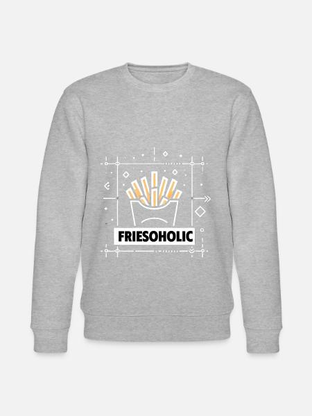 Friesoholic 6 - Stanley/Stella CHANGER Unisex Organic Sweatshirt - heather grey