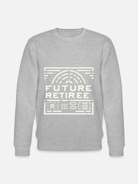 Future Retiree 6 - Stanley/Stella CHANGER Unisex Organic Sweatshirt - heather grey