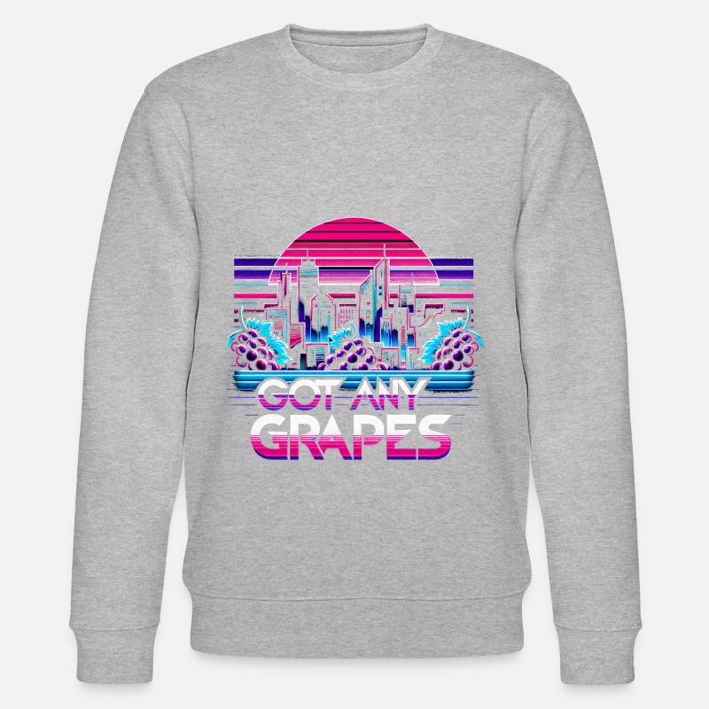 Got Any Grapes 9 - Stanley/Stella Unisex Bio-Sweatshirt CHANGER  - Grau meliert