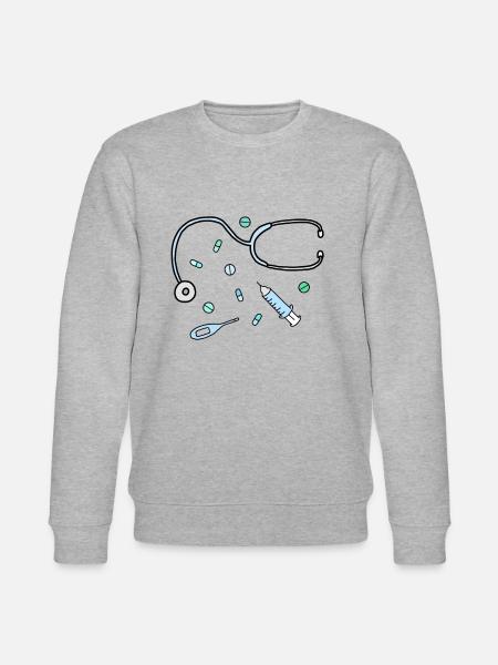 Doctor - Stanley/Stella CHANGER Unisex Organic Sweatshirt - heather grey