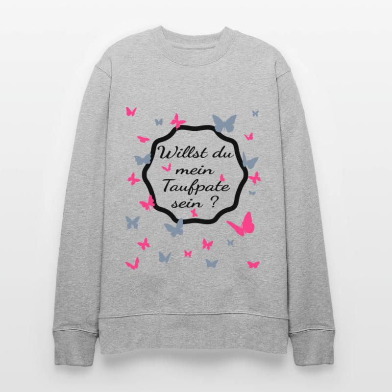 Willst du mein Taufpate sein ? - Taufpate werden Stanley/Stella Unisex Bio-Sweatshirt CHANGER 