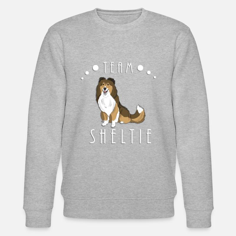Team Sheltie - Sable - Sweat bio CHANGER Stanley/Stella Unisexe - gris chiné