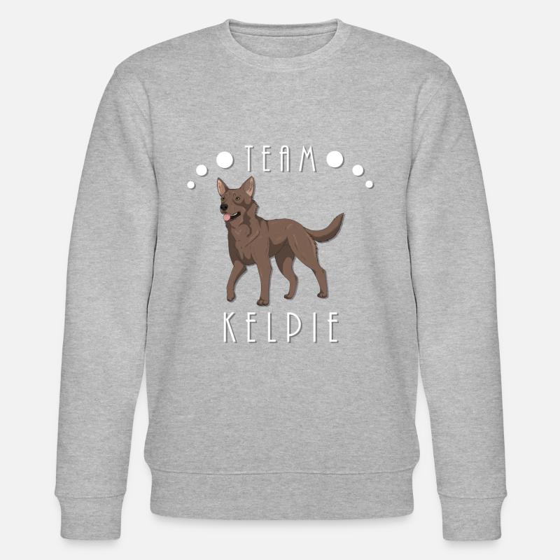 Team Kelpie - Brown - Sweat bio CHANGER Stanley/Stella Unisexe - gris chiné