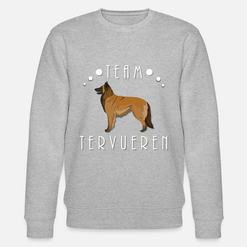 Team Tervueren - Sweat bio CHANGER Stanley/Stella Unisexe - gris chiné