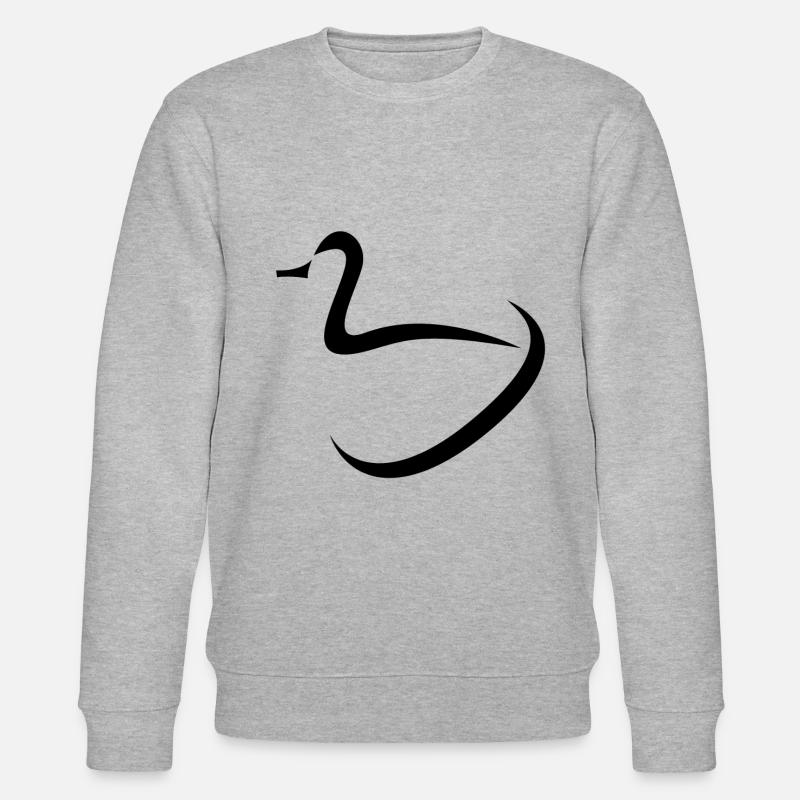 Conception de canards - Sweat bio CHANGER Stanley/Stella Unisexe - gris chiné