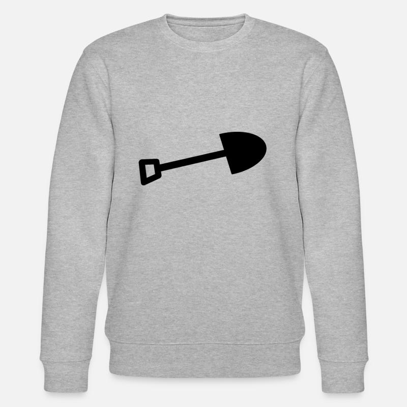 Schaufel - Stanley/Stella Unisex Bio-Sweatshirt CHANGER  - Grau meliert