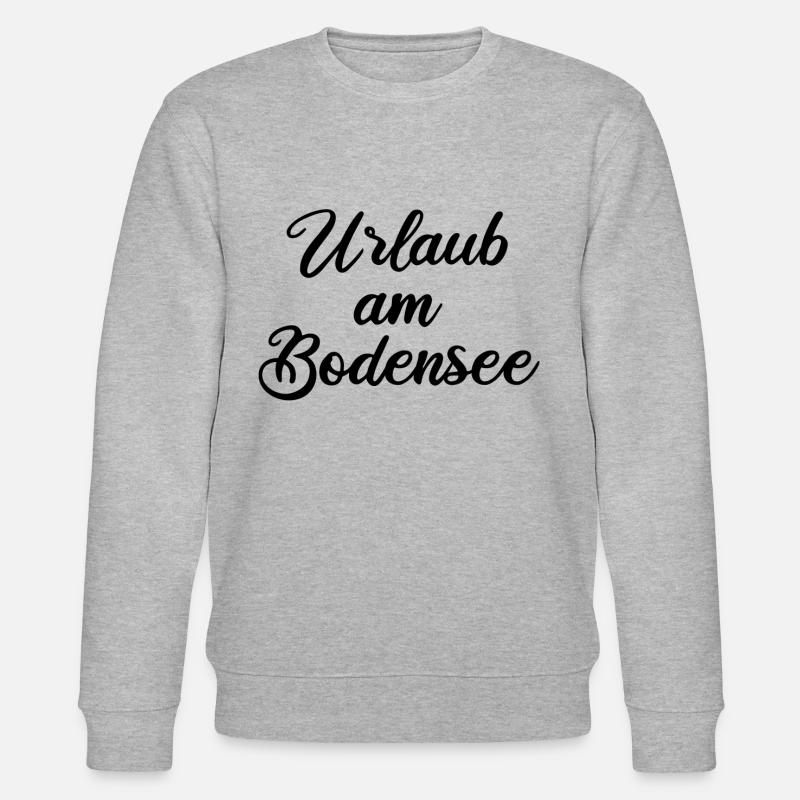Urlaub am Bodensee - Stanley/Stella Unisex Bio-Sweatshirt CHANGER - Grau meliert