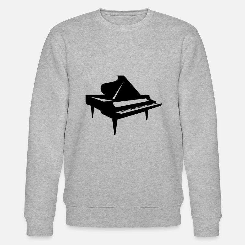 Piano Piano Ailes - Sweat bio CHANGER Stanley/Stella Unisexe - gris chiné