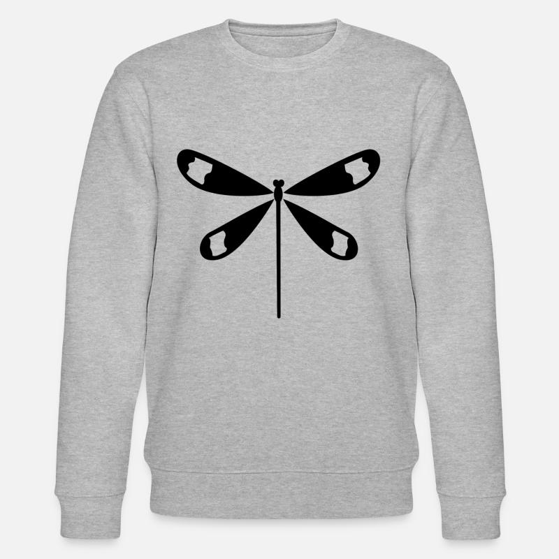 Libelle - Stanley/Stella Unisex Bio-Sweatshirt CHANGER  - Grau meliert