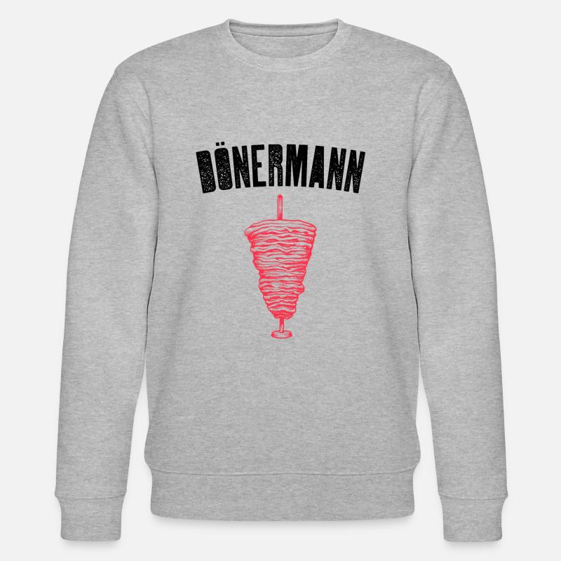 Dönermann - Stanley/Stella Unisex Bio-Sweatshirt CHANGER  - Grau meliert