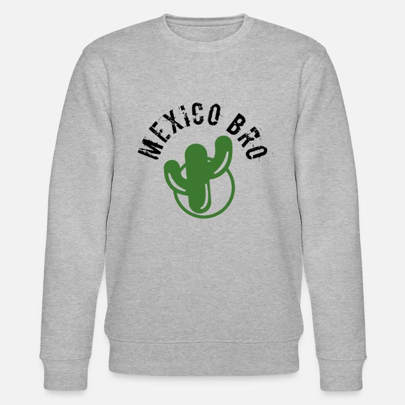 Mexico Bro - Stanley/Stella Unisex Bio-Sweatshirt CHANGER  - Grau meliert