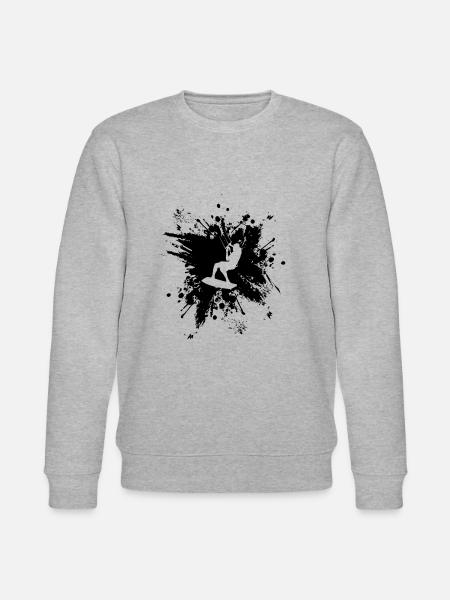 Kitesurfing Kitesurfing Kiting - Stanley/Stella CHANGER Unisex Organic Sweatshirt - heather grey