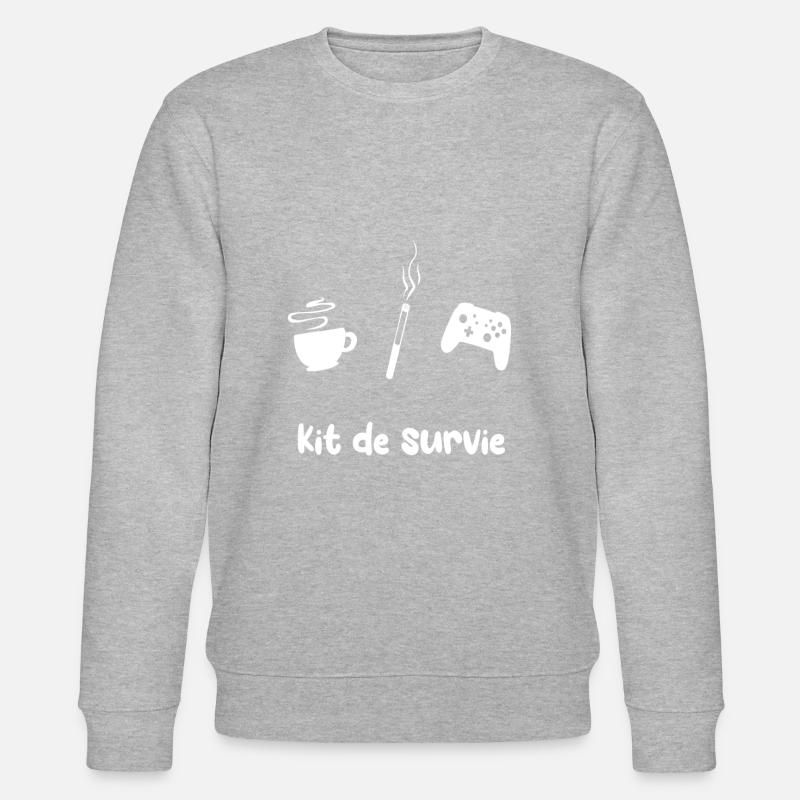 Mein ideales Überlebensset - Stanley/Stella Unisex Bio-Sweatshirt CHANGER - undefined