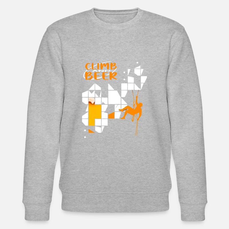 Climb and Beer - Sweat bio CHANGER Stanley/Stella Unisexe - undefined