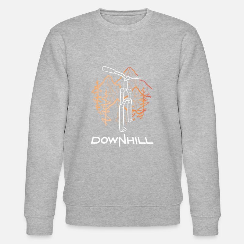 Downhill logo - Stanley/Stella CHANGER Unisex Organic Sweatshirt - undefined