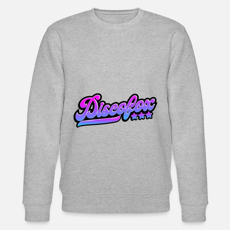 Discofox dancing gift shirt - Stanley/Stella CHANGER Unisex Organic Sweatshirt - heather grey