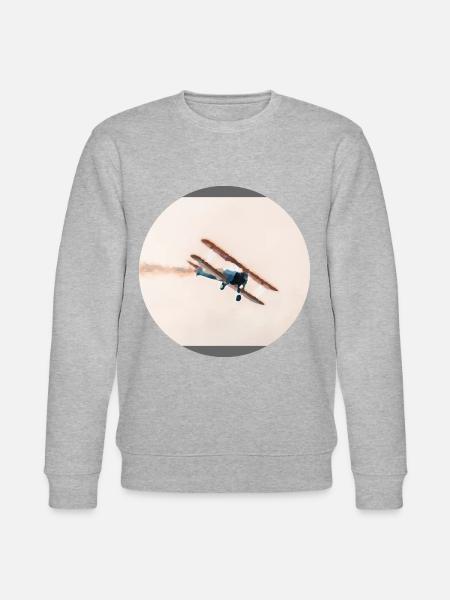 Doppeldecker - Stanley/Stella Unisex Bio-Sweatshirt CHANGER - Grau meliert