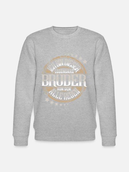 Bruder - Stanley/Stella Unisex Bio-Sweatshirt CHANGER - Grau meliert