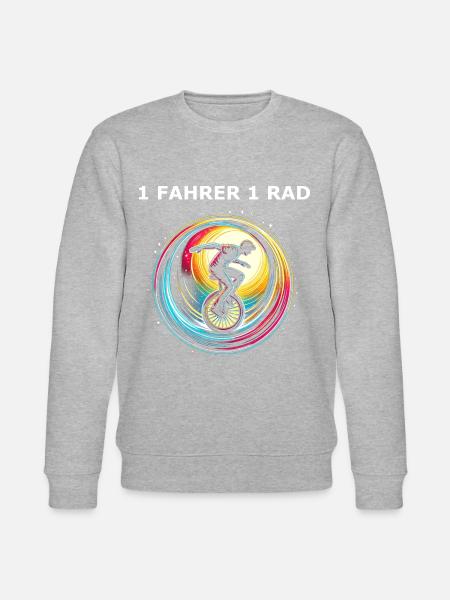 Einrad - Stanley/Stella Unisex Bio-Sweatshirt CHANGER  - Grau meliert