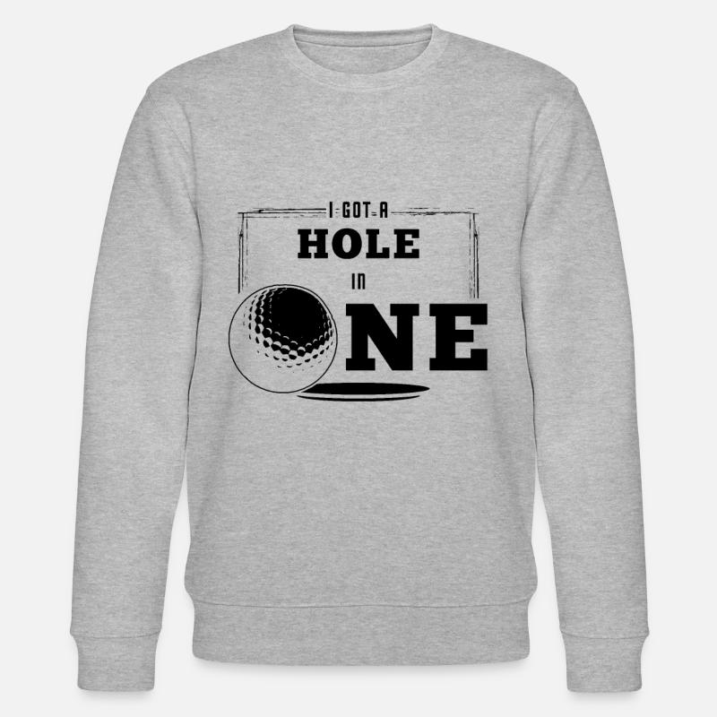 Golf Golfer Golfen Golfball Golfing - Stanley/Stella Unisex Bio-Sweatshirt CHANGER  - Grau meliert