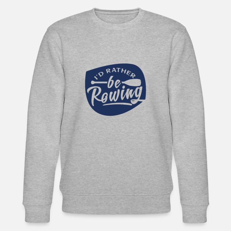Rame aviron rameur Rameur Rowing - Sweat bio CHANGER Stanley/Stella Unisexe - gris chiné